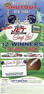 Here is the ad from Jet Chevrolet that offered $35