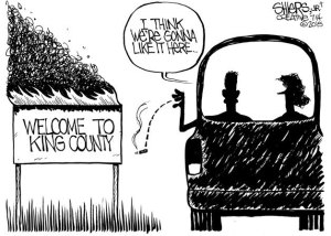 King County: I think we're gonna like it here | Cartoon