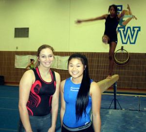 Federal Way gymnasts Madeleine Grace
