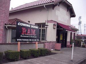 It looks like The Ram will open a restaurant in Federal Way. A sign for the future brewpub is posted outside the former Marie Callender's