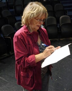 FWHS theatre director Lois Gorne