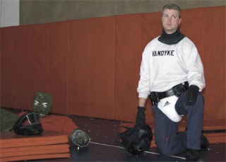 Federal Way police recruit Carl VanDyke.