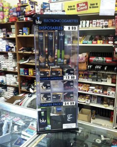 E-cigarettes often have their own displays