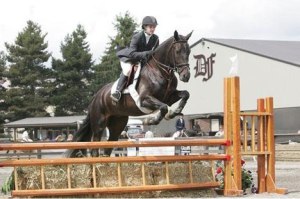 Jackie Ericksen and her horse