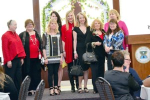 Community models show off spring fashions from Rottles during Federal Way Soroptimist's annual fundraiser