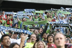 Seattle Sounders FC advanced to the Western Conference Championship for the first time in the franchise's history with a 1-0 win over Real Salt Lake Thursday. The Sounders will play the LA Galaxy in a two-game series