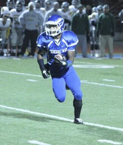 Federal Way junior running back Chico McClatcher finished with three touchdowns during the Eagles' win over Richland Friday in the Class 4A football state quarterfinals. McClatcher has 31 total TDs this season.