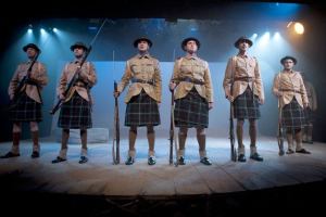 Left to right: The Seaforth Highlanders in Centerstage Theatre's recent World War I musical 'For All That.' Federal Way Mayor Jim Ferrell and city staff notified the organization last week that they were terminating their contract with the theatre