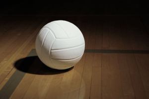 Christian Faith student heads to volleyball event.