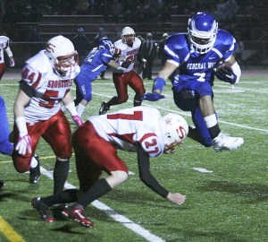 Federal Way High School running back D.J. May has run for nearly 1