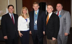 From left to right: Federal Way Mayor Jim Ferrell