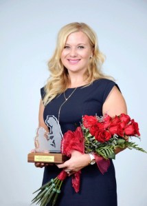 Life Care Centers of America recently honored Nataliya Yakimenko with a President's Award.