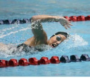 Todd Beamer High School freestyler Eryn Murphy anchors the top-seeded Titans’ 200-yard free relay team. Murphy also qualified for the state meeet in the 50 and 100 free events.