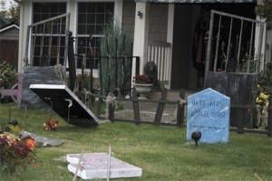 Federal Way resident Vince Stansbury's Halloween decorations were ruined Oct. 18 while he was at home. The vandals also egged Stansbury's home. Now