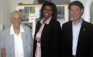 Left to right: Lou Olmstead