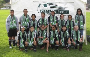 The Federal Way Lightning '99 Miyhara under-11 soccer team recently won the Kitsap Kickoff in Port Orchard. The team includes