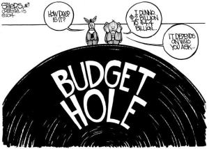 How deep is the budget hole?