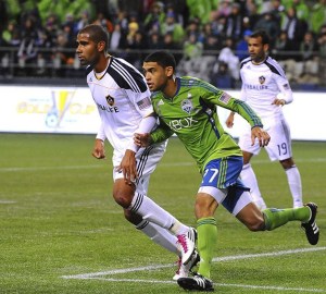 Seattle Sounders FC player Lamar Neagle is a graduate of Thomas Jefferson High School in Federal Way.