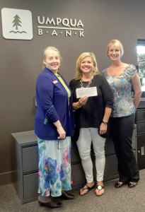 Pictured from right to left are Jennifer Dunn