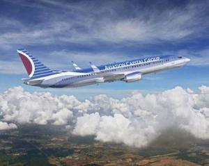 Pictured here is an image of a 737 MAX.