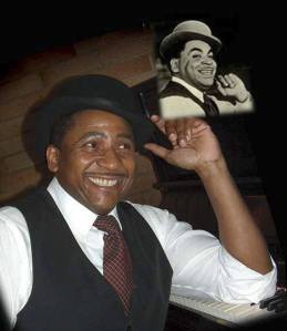 Bill Bland as Fats Waller in Centerstage Theatre's 'Ain't Misbehavin'