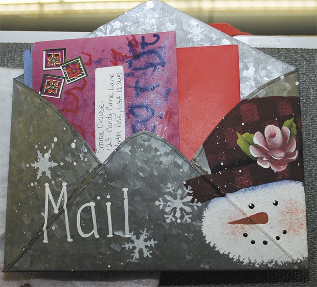 Letters to Santa are being collected in a festive envelope at the Twin Lakes post office in Federal Way. They will be responded to via Operation Santa.