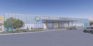 A rendering of the new Seattle Children’s South Clinic
