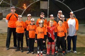 Fall Majors team coached by Mike Myers finished with an 8-0 record last fall.