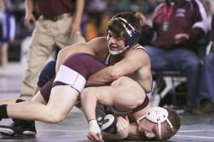 Decatur High School senior Nick Karis is 34-1 on the season at 170 pounds and the top-ranked wrestler in Class 3A entering this weekend's Mat Classic.