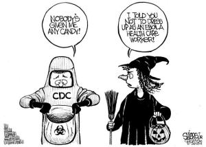 Ebola trick-or-treat