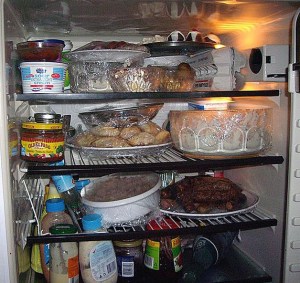 Inside a random refrigerator