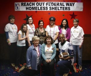 The City Hall Rollers raised the highest amount of money per team member