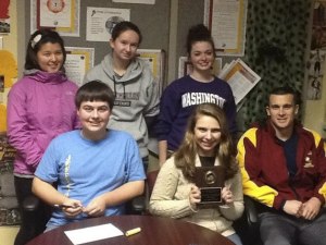 The team is comprised of students Julia Huber