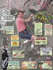 The Federal Way Mirror won Ad of the Year for 'Reasons to Play for Father's Day