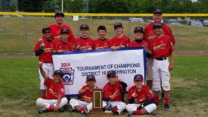 The Federal Way National Little League Cardinals recently won the Tournament of Champions for the second year in a row. The Cardinals are managed by John Sugg