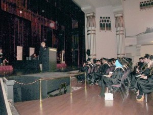 Rep. Linda Kochmar spoke to DeVry students during their graduation ceremony on June 28.