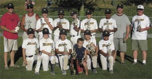 Back row (left to right): Coaches: Ken Pulver