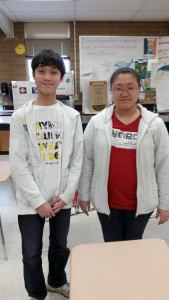 C2 Education Federal Way students Joshua Guest and Lisa Park both achieved perfect scores on the SAT exam.