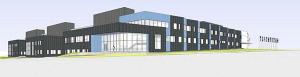 A conceptual rendering of the rebuilt Federal Way High School. Community members are invited to hear an update on the project March 19.