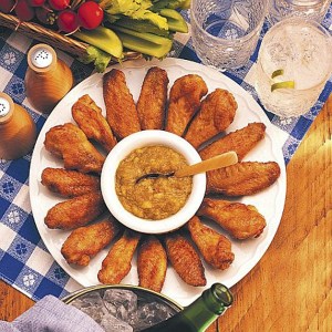 The National Chicken Council reports that 1.23 billion chicken wings will be consumed during Super Bowl weekend in 2013.