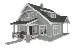 The Cottage at Mirror Lake is a cottage housing development proposed at 604 SW 312th Street in Federal Way. The craftsman-style bungalows will measure roughly 1