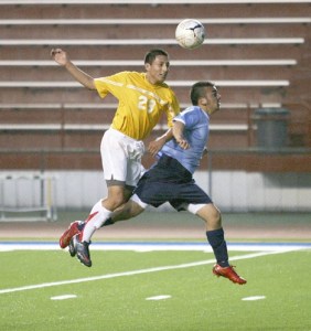 Jefferson forward Ernan Roman led the Raiders with nine goals during the season