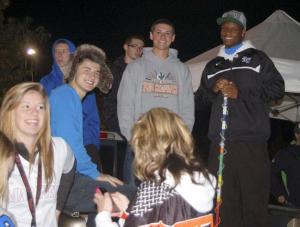Students gathered Oct. 31 for We Scare Hunger in Federal Way.