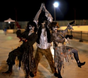 The Reunion of Souls show (pictured) will rock the dead and revive the living nightly on weekends in October at Wild Waves Theme Park. This year’s Fright Fest will be held through Sunday