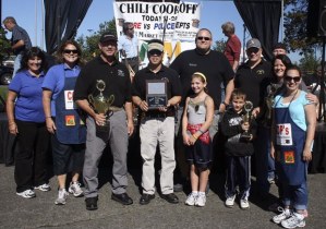 Federal Way police won the 2010 Federal Way Farmers Market Chili Cook-off.