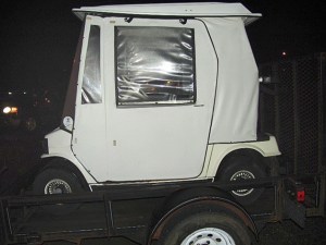 The golf cart was returned to its owner after Federal Way police busted the thief.
