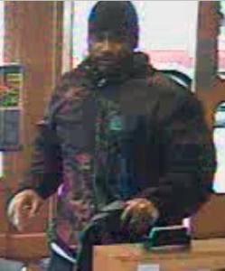 Surveillance photo of a man who robbed Federal Way’s Washington Federal Bank on Sept. 21.