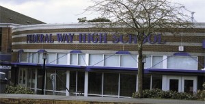 Federal Way High School’s remodeling in 2003 added a larger cafeteria and upgraded exterior for $2.4 million.