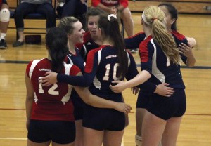 Christian Faith School finished the season with their second consecutive third place finish in the state 1B volleyball playoffs.