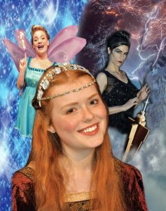 Sarah Mather as Princess Aurora. Courtesy of Centerstage Theatre
